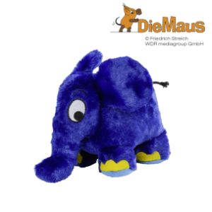 WARMIES blauer Elefant